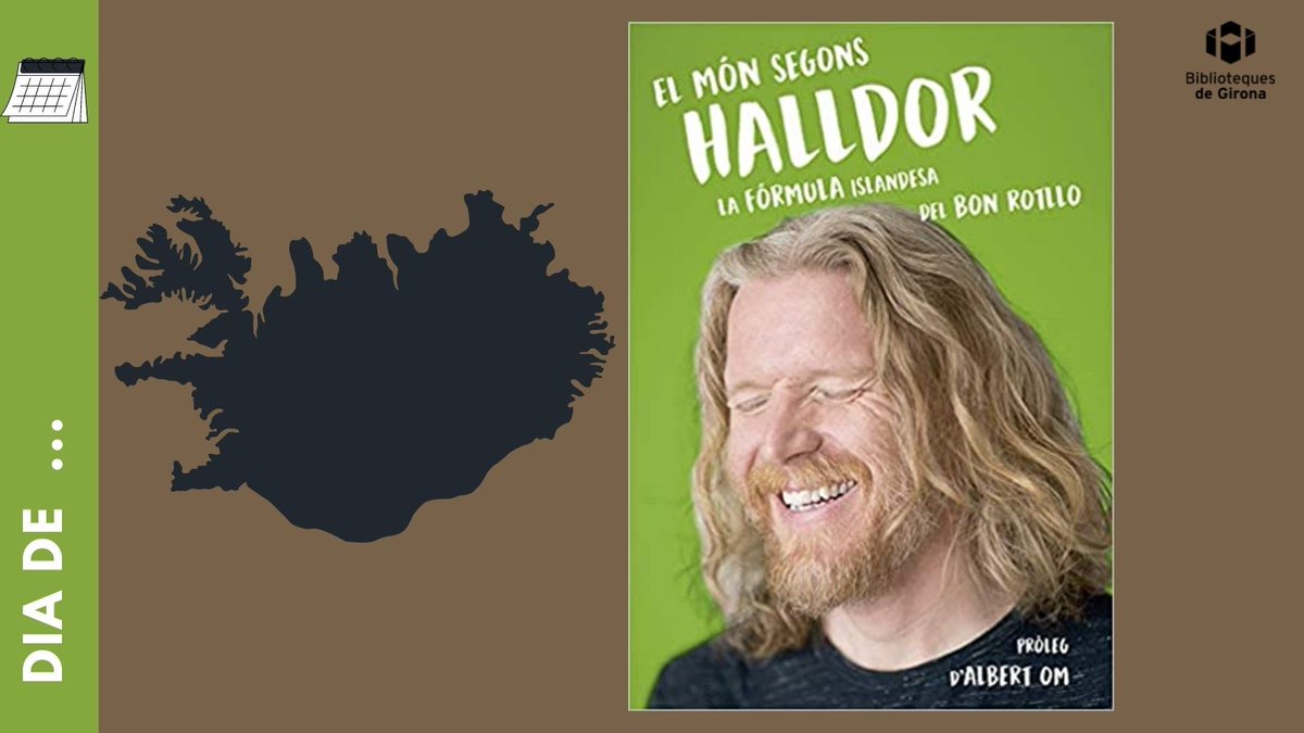 En plena onada de calor, a la "Terra de gel" se celebra 'ÞJÓÐHÁTÍÐARDAGUR'. 🇮🇸
Us proposem aquest llibre del més català dels Islandesos, <a href="/HalldorMar/">Halldor Mar</a>. Publicat per <a href="/IReadBridge/">Bridge Books</a>.
Al catàleg: bit.ly/3QDrE4y