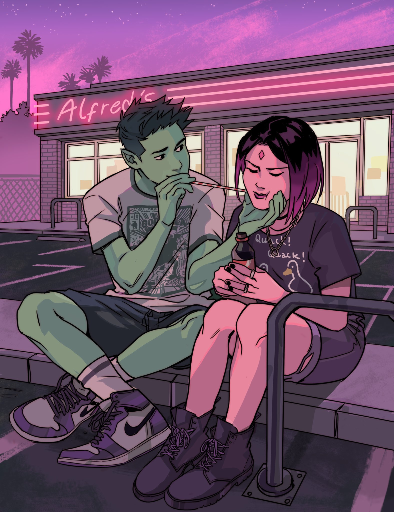 Jedi You Look Lonely Raven And Beast Boy Are The Only Make Me Believe In Love T Co Ei0xco9eob Twitter