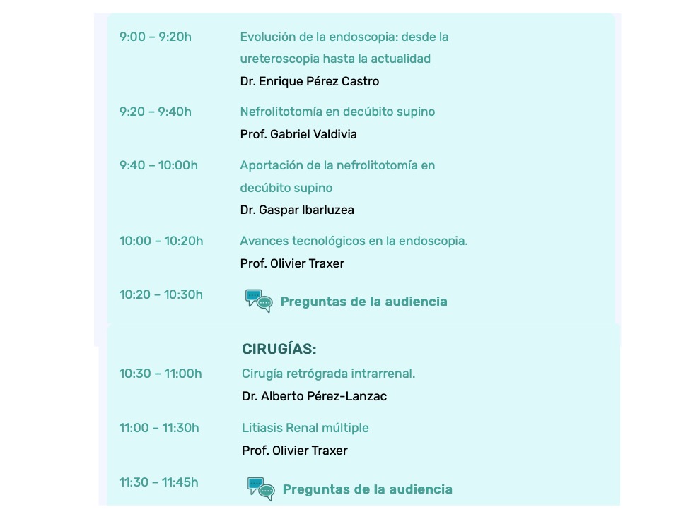 AlbPerezLanzac's tweet photo. Actualízate en #endourología con grandes expertos. Reconocimientos a Dr. Enrique Pérez-Castro, Prof. @ValdiviaUria y Dr. @GasparIbarluzea. Invitado internacional @OTRAXER. Últimas plazas, disponible #online.@RuberInter @viamedsalud @uaxuniversidad https://t.co/CszSwqR8sr #cceuII https://t.co/mMGkCV9WAT