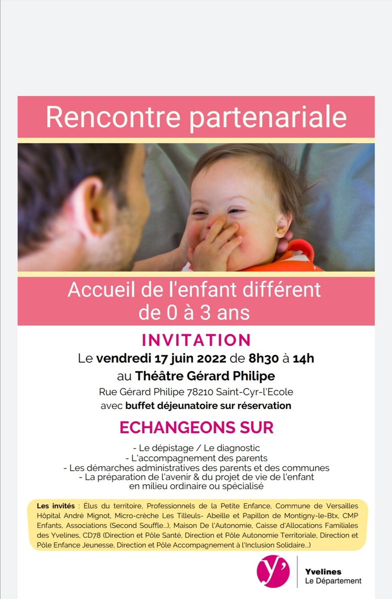 AbeillePapi's tweet photo. Ravies d'avoir partagé notre expérience terrain lors de la rencontre partenariale autour de l'accueil de l'enfant différent organisée par le Conseil Départemental des Yvelines. 
#inclusion
#enfance
#Enfants https://t.co/3PBFdvNXt1