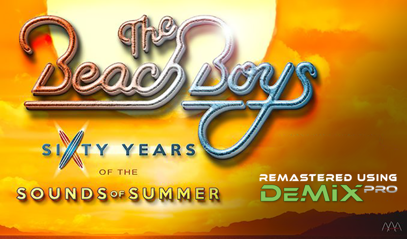 Today sees the launch of the newly remastered Sounds of Summer: The Very Best of The Beach Boys. 3-time Grammy award winner Mark Linett says: 'DeMIX Pro is my go-to software for extraction mixes. The quality of the new recordings would not have been possible without it'.