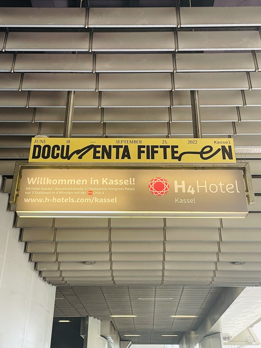 aycaokay3's tweet photo. @documenta__ 📍 https://t.co/t0TXXtlTry