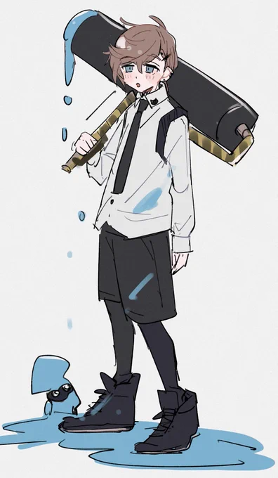 服が可愛かったのらくがき 