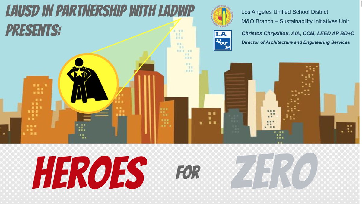 LASchools's tweet photo. Los Angeles Unified and LADWP representatives visited the “Heroes for Zero” winning schools/$25K award. Congratulations to the George De La Torre STEAM Magnet, Ernest Lawrence Middle School, George K. Porter Middle School and LACES for their amazing work! https://t.co/zahUwhF6V1 https://t.co/UCUc3EOaNe