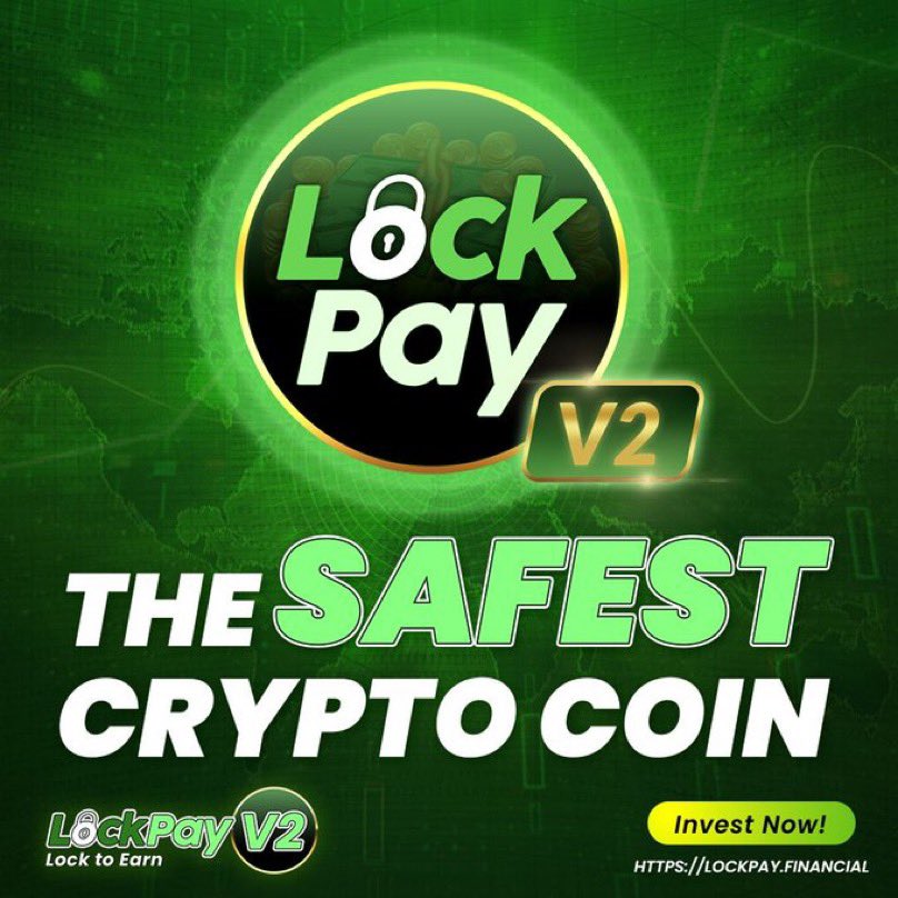 🚀<a href="/lock_pay/">LockPay</a> V2 is set to LAUNCH🚀
🕒Time: June 17th, 3PM UTC🕒

LockPay V1 did 44X during the first two weeks of its launch, V2 is going to hit this market running.

This is your chance, don't miss it🤩

As always DYOR, learn more 👇 

lockpay.financial

#BSC #GEM