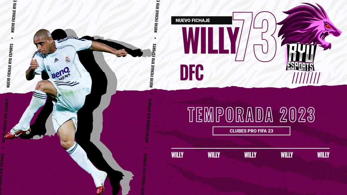 Ricar10eSports's tweet photo. Vuelve a casa nuestro capitán, @Djwilly73 después de su aventura en Alcorcón eSports, vuelve para conseguir los objetivos del equipo.
Bienvenido a casa capi… https://t.co/ZEFhG4FY2e