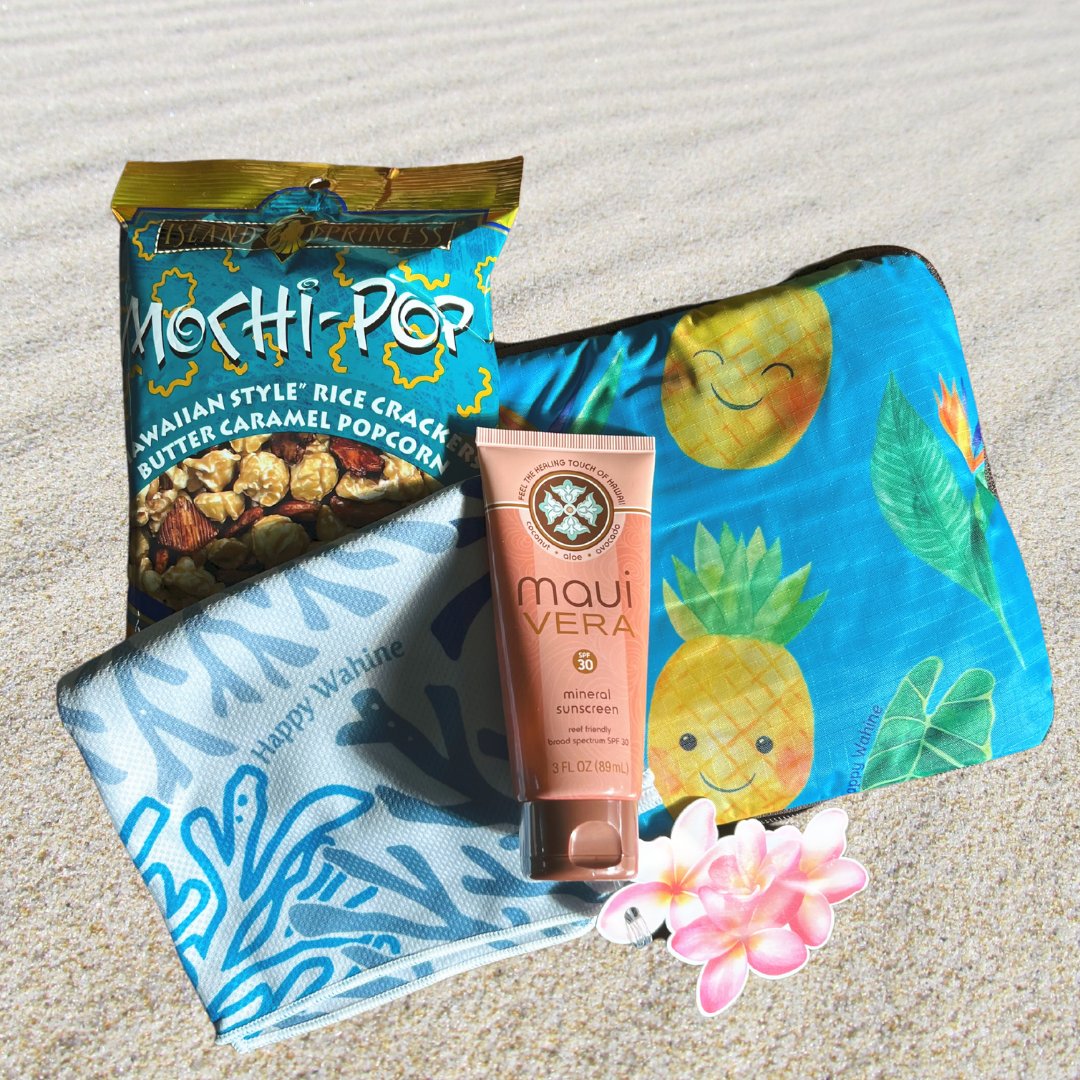 SheLivesAloha's tweet photo. Last chance to get this essential kit. Only a handful left with the amazing expandable Happy Wahine bag, plus reef friendly sunscreen. https://t.co/RlRpsX3VwL https://t.co/ZdoOPgxi9a