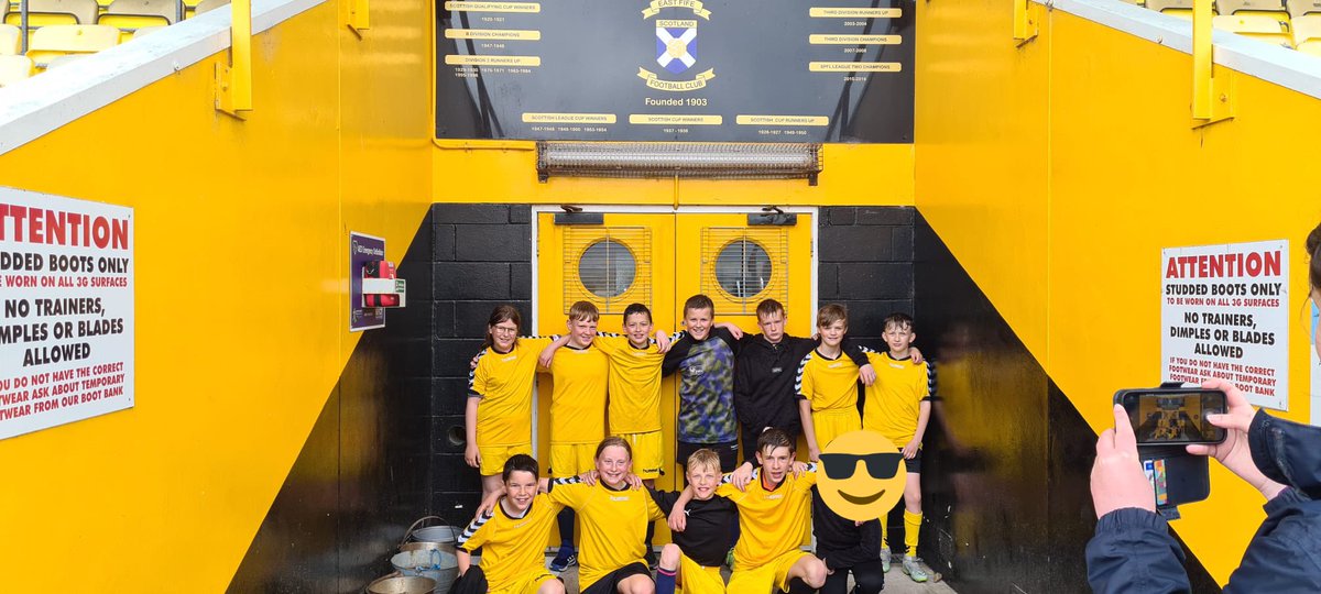 East_WemyssPS's tweet photo. Our P6 and P7 football team took part in a tournament at Bayview this morning. Well done, everyone! #RespectTeamwork https://t.co/Ve7frukYX8