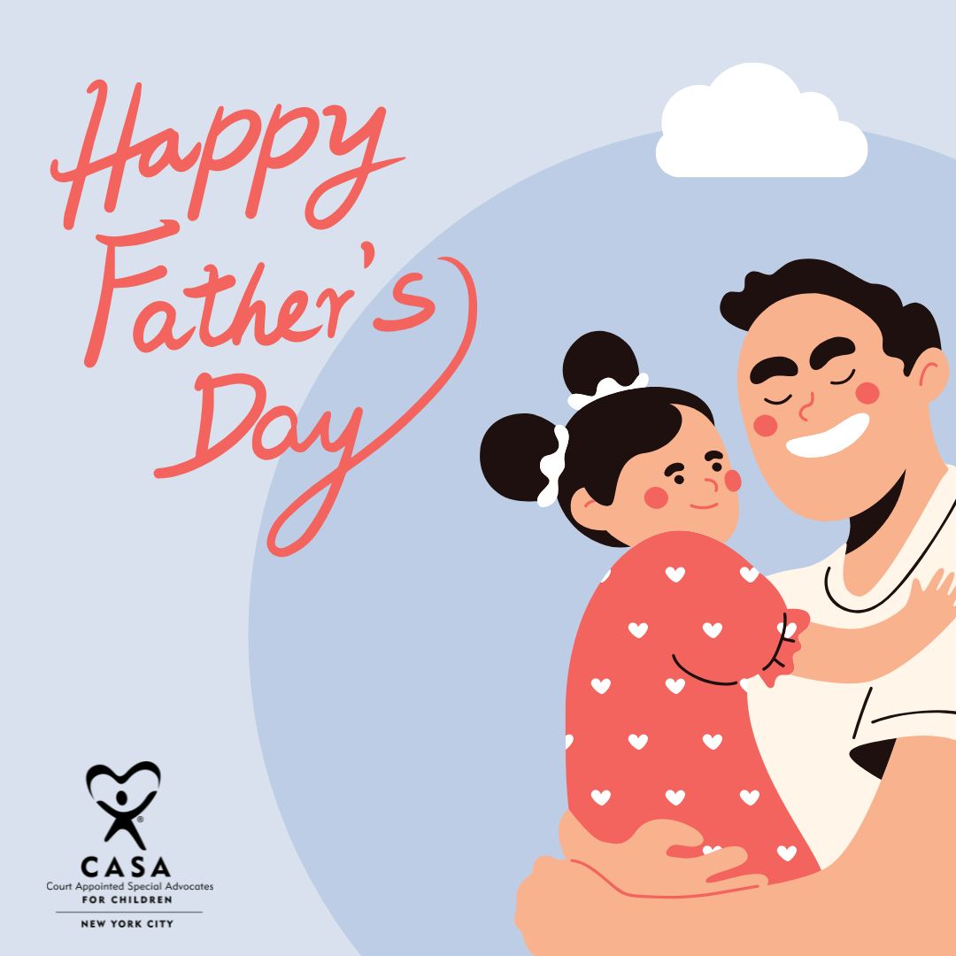 CASA_NYC's tweet photo. This Sunday is Father's Day! Don't forget to show appreciation for the Fathers, Grandfathers, Uncles, Brothers, and other paternal figures in your life.
#FathersDay #CASA #CASANYC https://t.co/nd7jejlYKo