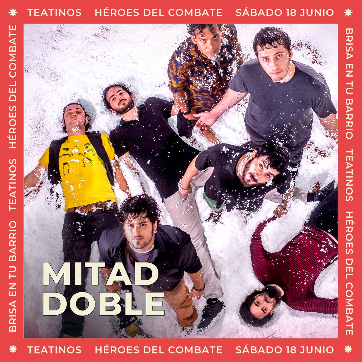 #MÁLAGA 💜
Mañana Sábado 18 nos vemos en el <a href="/festival_brisa/">Brisa Festival</a> 🔥

📍Parque Héroes del Combate (Teatinos) 

Horarios: 

20:00 Mataka 💜
21:00 <a href="/losturistasrock/">LosTuristas</a> 🤘🏽
22:00 <a href="/mitad_doble/">Mitad Doble</a> 🛀

#MitadDoble

📸 <a href="/javierphotorosa/">Javier Rosa</a>