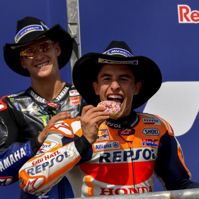 motojuniorwc's tweet photo. On this day 15 years ago, 8 times @MotoGP world champion @marcmarquez93 achieved his first victory in #JuniorGP 🥇 

We are so proud of you champ, and we hope to see you back on track soon 🏍️ 

Stay strong / Som-hi Marc! 💪 

#RoadToMotoGP🏁 https://t.co/biSe2EEdef
