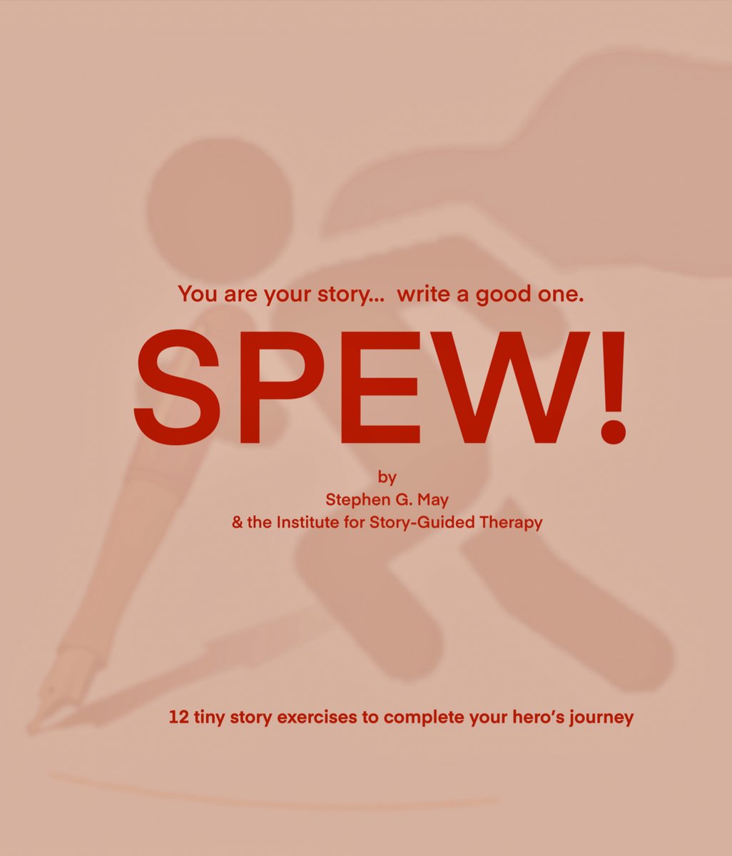 StephenMaySAI's tweet photo. ON SALE, just £4.99. Address negative personal narratives and maximise your creative potential - an ebook From Stephen May and the Institute for Story-Guided Therapy - 12 tiny story-prompted expressive writing (SPEW) exercises, https://t.co/BhSyEOjoGo https://t.co/QHiexbs7ff