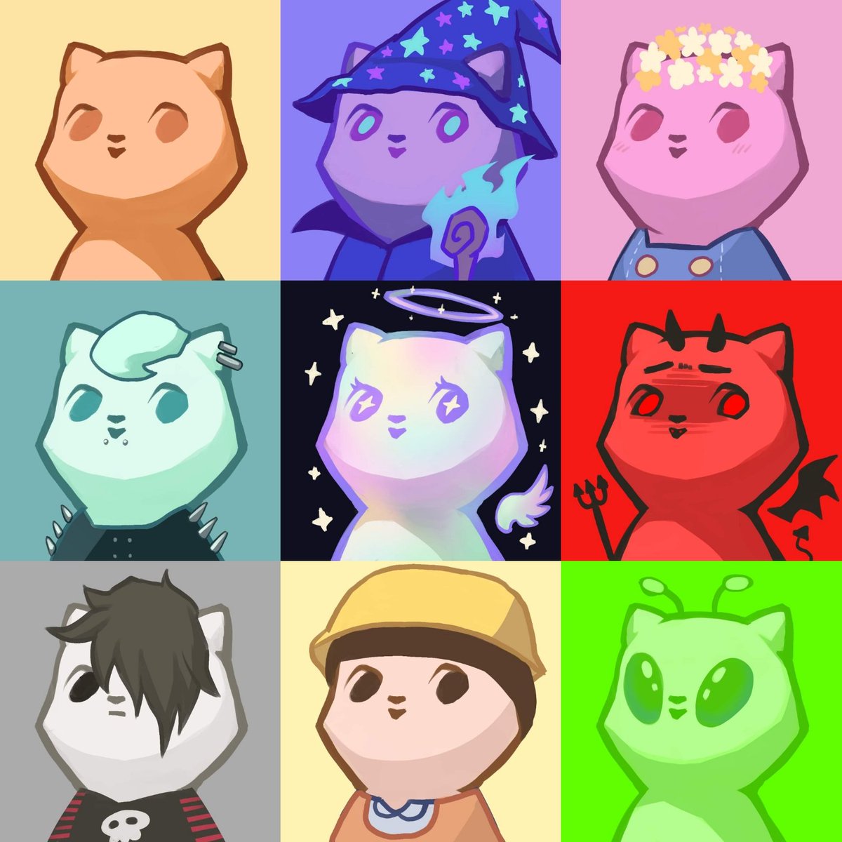 PopPopPets's tweet photo. 🌈PopPopPets are available now!!
-Price 0.004eth
-No. 001-011
Please check it out 🐱🐱🐱
https://t.co/fVMpxyeCEK https://t.co/LVHVgZOGz9