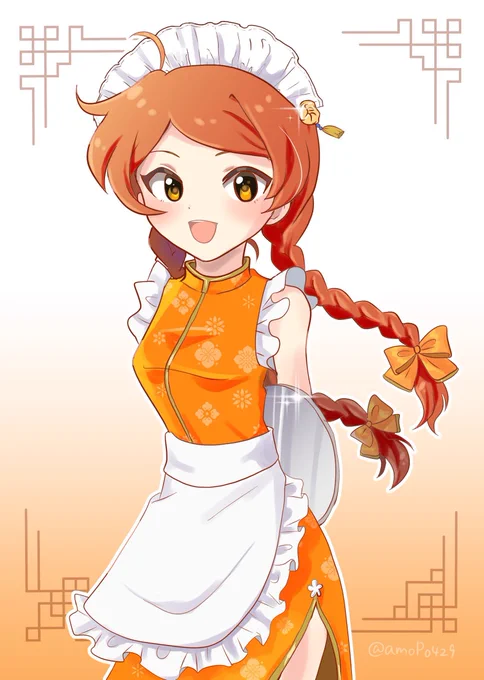 コラボカフェがめちゃくちゃ可愛くて羨ましいので自給自足😭
#大神環 