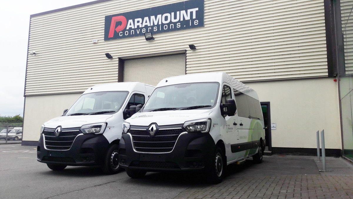 paramountconve's tweet photo. Ready for Delivery @renaultireland @IrishWheelchair @obrienmgar https://t.co/C1cTTdLfSK