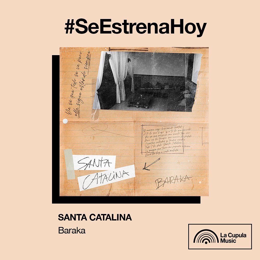 #SeEstrenaHoy🔥

🎧Los Baraka vuelven con su nuevo sencillo“Santa Catalina”,canción en la que se mezclan influencias del rap,del pop y del flamenco de manera armoniosa,como las piedras de un caleidoscopio.Perfecta para escuchar en cualquier momento!

🎶 👉🏻 open.spotify.com/track/6lxkbwGm…