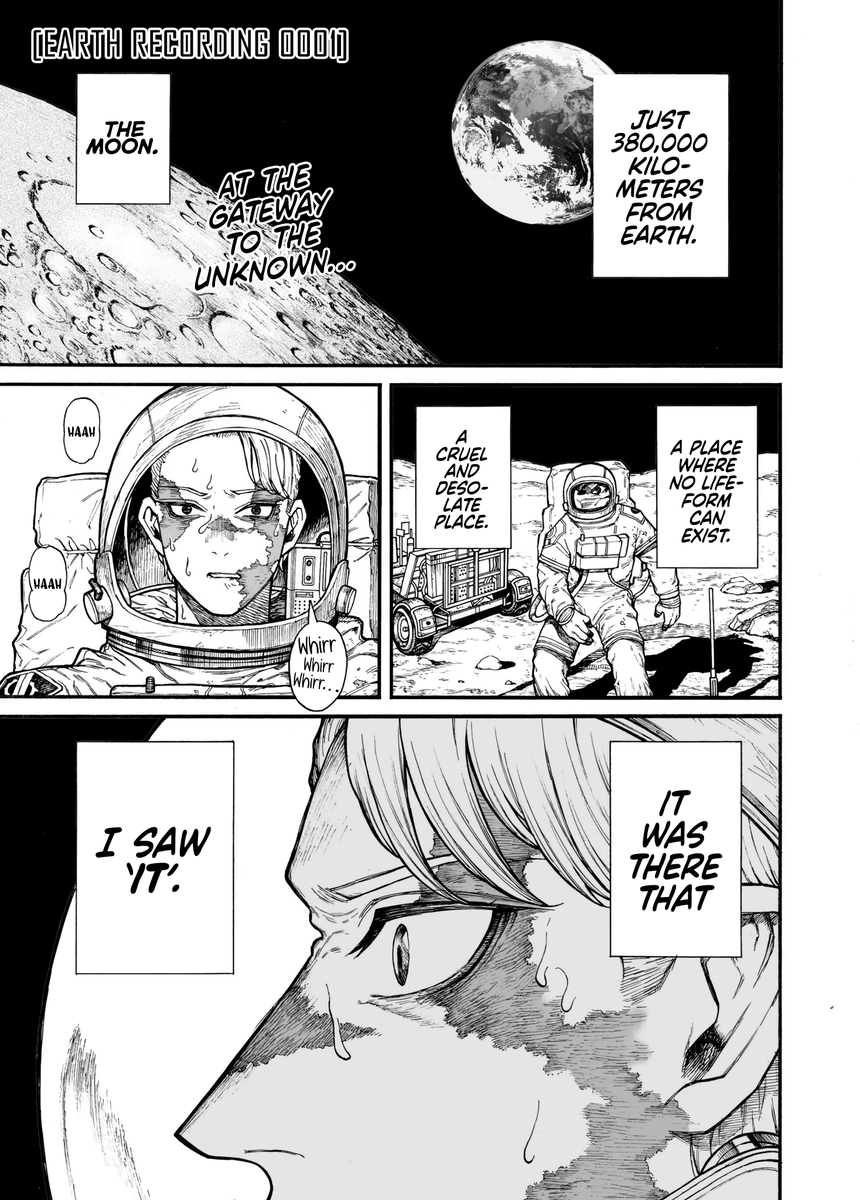 Hachirumi_'s tweet photo. Earth Recording 0001

(1/16)

Translated with @noririn4696's permission! https://t.co/sIQw2mn5uX