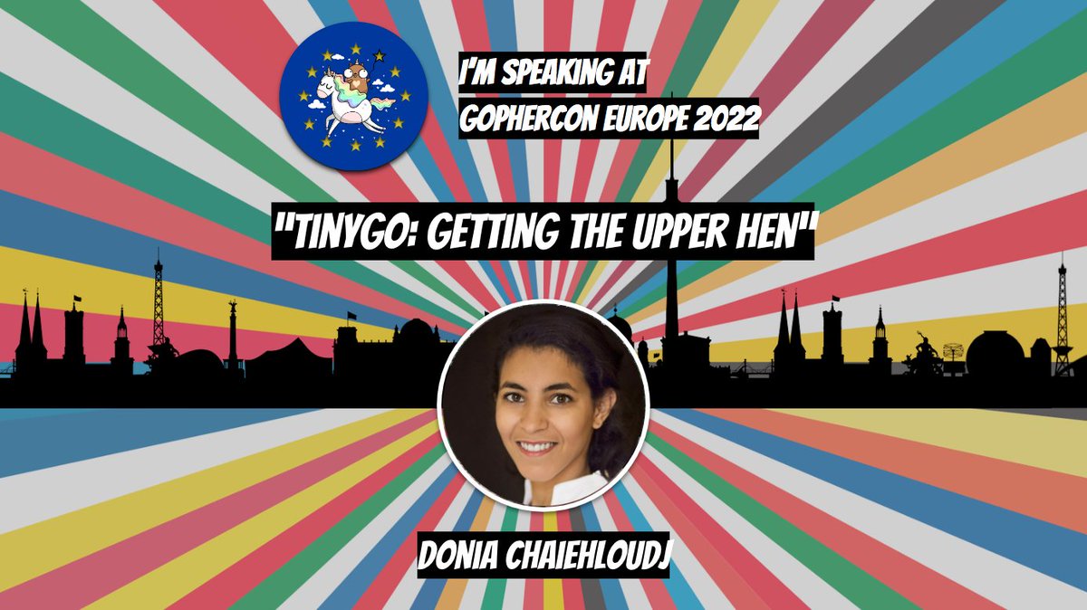 GopherCon Europe (@gopherconeu) on Twitter photo 2022-06-20 13:03:00 #gopherconEU Speaker Spotlight: @doniacld is a #Golang dev at @Powder_gg. She explores IoT with Go following her interest in image processing. She will help you combine your love for Go with useful personal projects in her talk, #TinyGo: Getting the Upper Hen #gopherconEU Speaker Spotlight: @doniacld is a #Golang dev at @Powder_gg. She explores IoT with Go following her interest in image processing. She will help you combine your love for Go with useful personal projects in her talk, #TinyGo: Getting the Upper Hen
