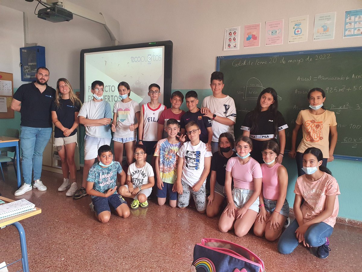 Algunas imágenes de las últimas sesiones de la campaña de primavera de #ApadrinamientoDePlayas esta vez en el CEIP Virgen del Carmen (Castell de Ferro) con un taller de formación previa a las salidas de playa y sensibilización contra las basuras marinas #ProyectoLIBERA <a href="/ecoembes/">Ecoembes</a>