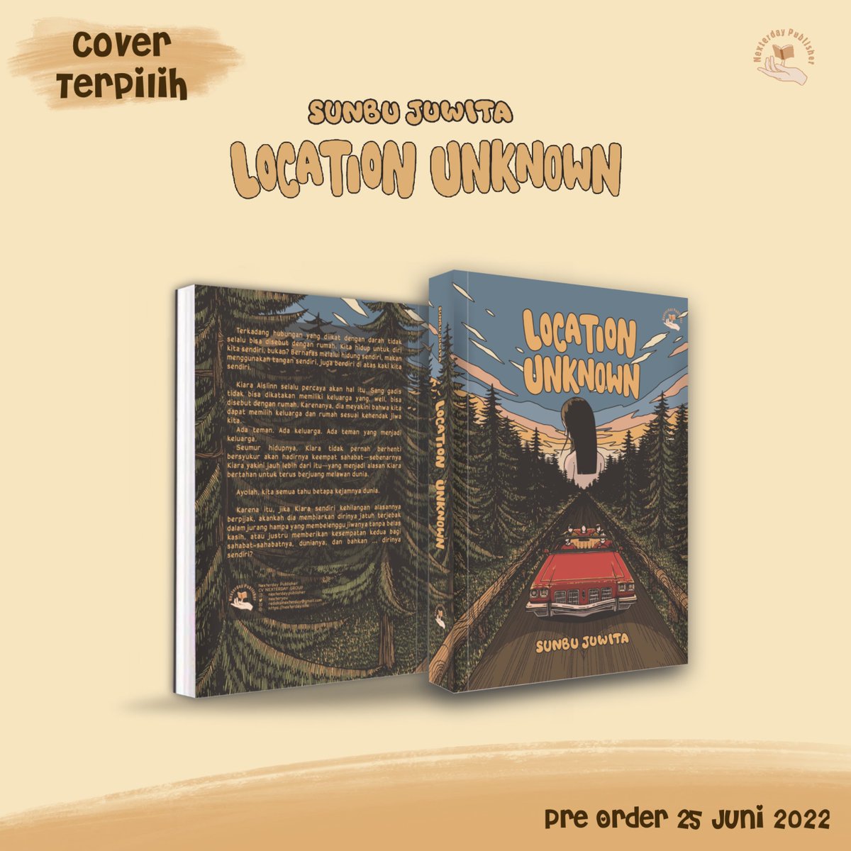 nexterday_twt's tweet photo. Cover #LocationUnknown udah terpilih nihhh cakep banget ya?! Makasih buat semua yang udah vote, deg-degan nggak sih 8 HARI LAGI OPEN PO? Pasang alarm kalian yaaa biar nggak ketinggalan 🔥🔥🔥 https://t.co/5t2fzT6iG0