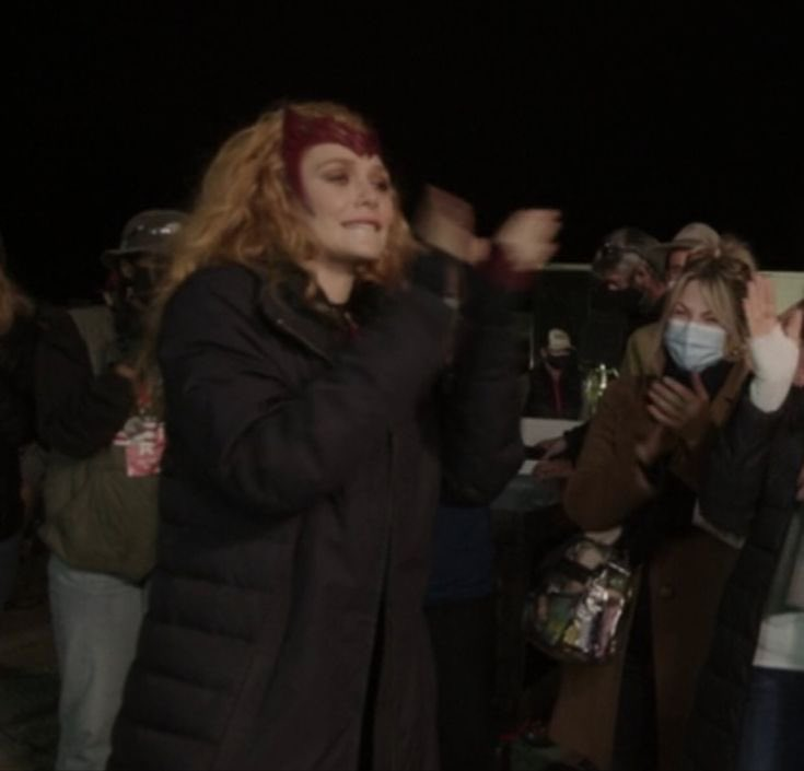 jrvsscarlet's tweet photo. daily reminder that elizabeth olsen finished filming wandavision and went to film multiverse of madness the same week... her dedication >>> #ScarletWitch https://t.co/YDCRt6BaTV