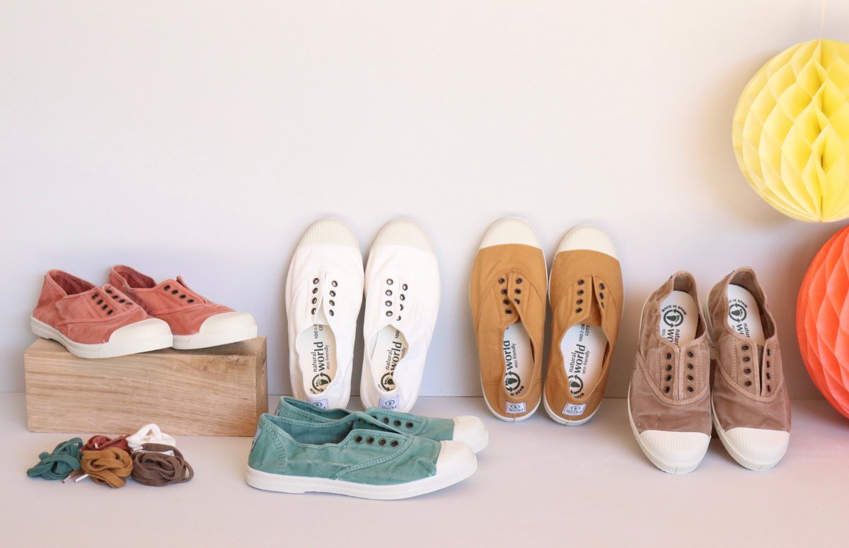 pepaycris's tweet photo. Las zapatillas de lona de Natural World son un básico todos los años. 
✨Disponibles en una gran cantidad de colores y tallas pueden llevarse con o sin cordones ✨
Son comodísimas para toda la familia 💕 https://t.co/8HQcg5hLn6