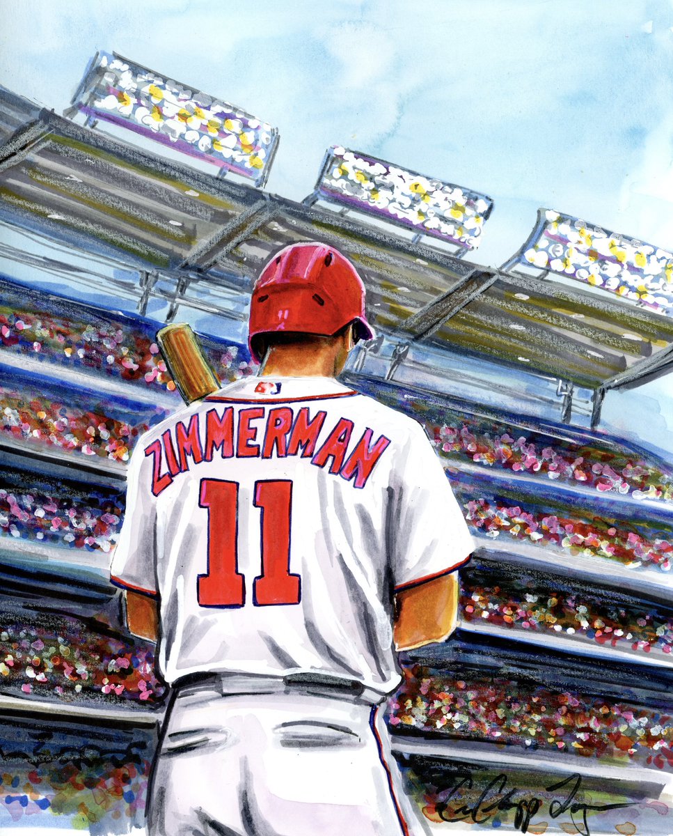 CrisClapp's tweet photo. Thank you, Mr. National. #NATITUDE #gonats #ryanzimmerman #mrnational #employeenumber11 https://t.co/7oYuizUXSD