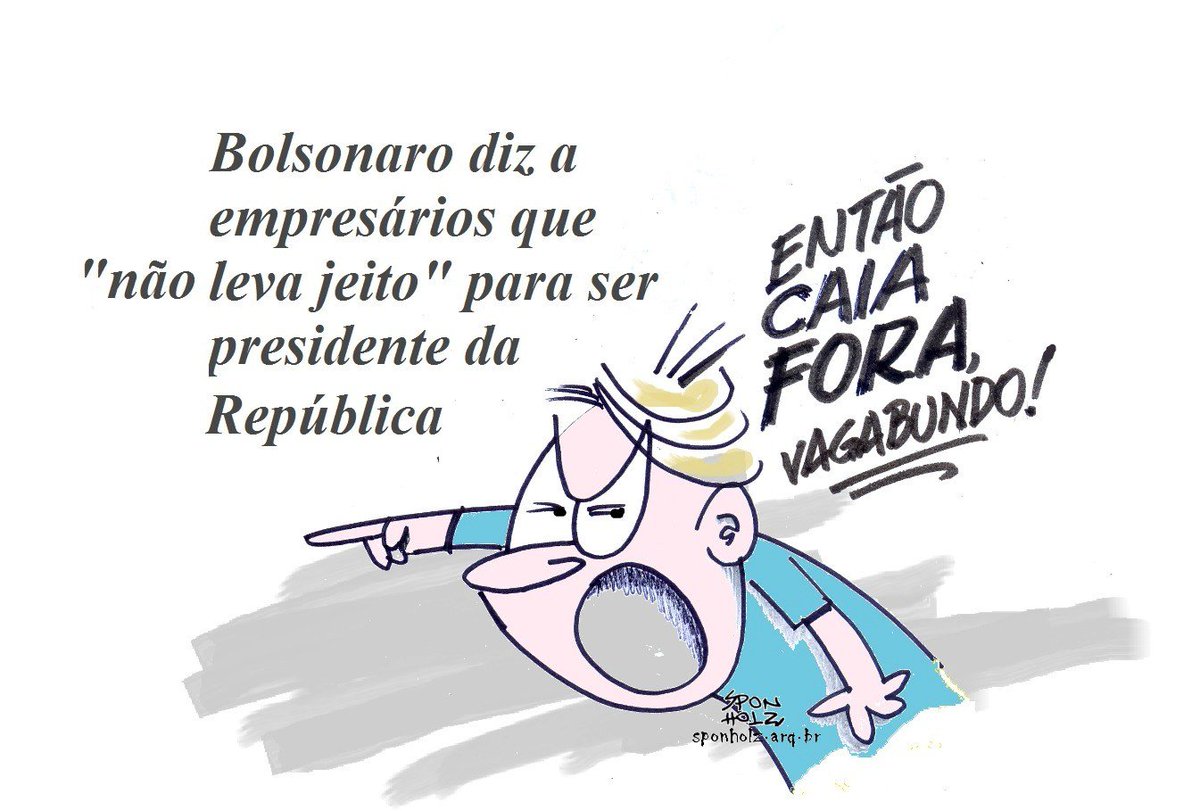 HumorPoliticobr's tweet photo. #2022 #bolsonaro #bolsonarodiz #caifora #Candidato #Charge #Eleições #Empresário #JairBolsonaro #naolevamjeito #presidentedarepública #Vagabundo https://t.co/XaIS1ADq2J