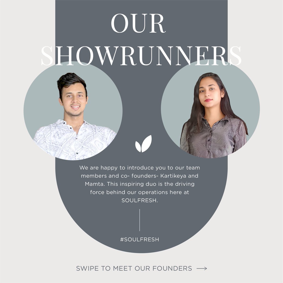 soulfresh_in's tweet photo. Meet Kartikeya and Mamta, the co-founders at SOULFRESH. We're excited to share their fascinating journey and what's on their plates in the future!
#team #founder #founders #founderstory #soulfresh #wellness https://t.co/MFVcNym7yT