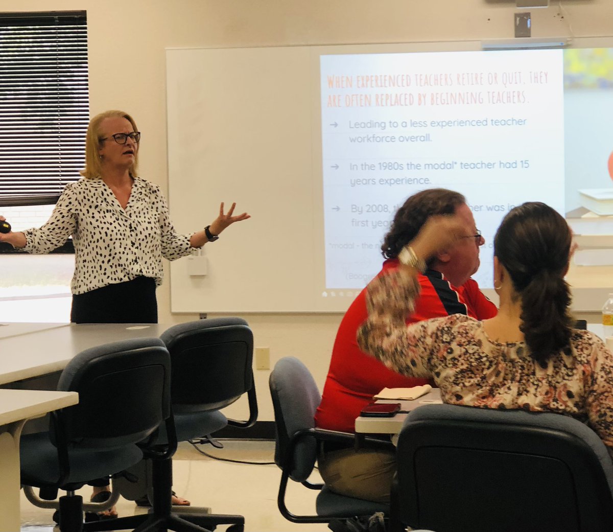 EmilyChapelle's tweet photo. Seamless conversations rooted in personal experiences during day 1 of mentor program planning in @ltisdschools! 
#mentors #newprofessionals  #designthinking #ideation @VillemaireJodie @Erin_Paradox @ALPlearn https://t.co/PR3xallgHD