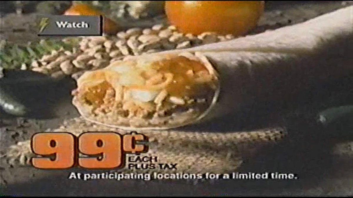 Shawn🕹️ on Twitter "RT Snack_Memories Taco Bell Volcano Burrito