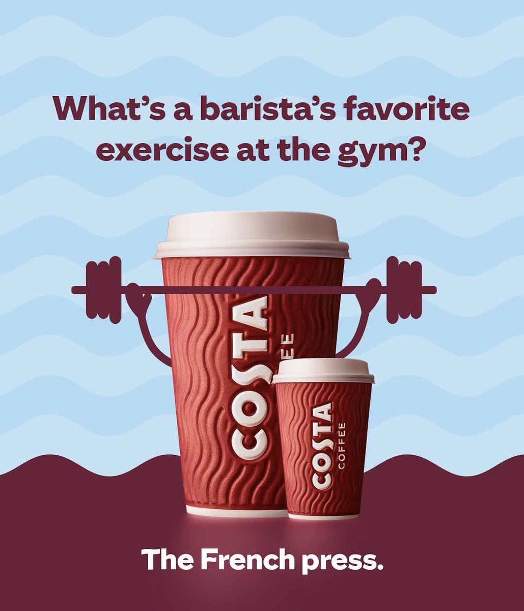 CostaCoffeeSGP's tweet photo. Share some jokes and put that priceless smile on dad’s face this weekend☺️

#costacoffeesg #fathersday #jokes #coffeejokes #funnyjokes #dadmyhero #sgcoffee  #coffee https://t.co/7X10GLV0qQ
