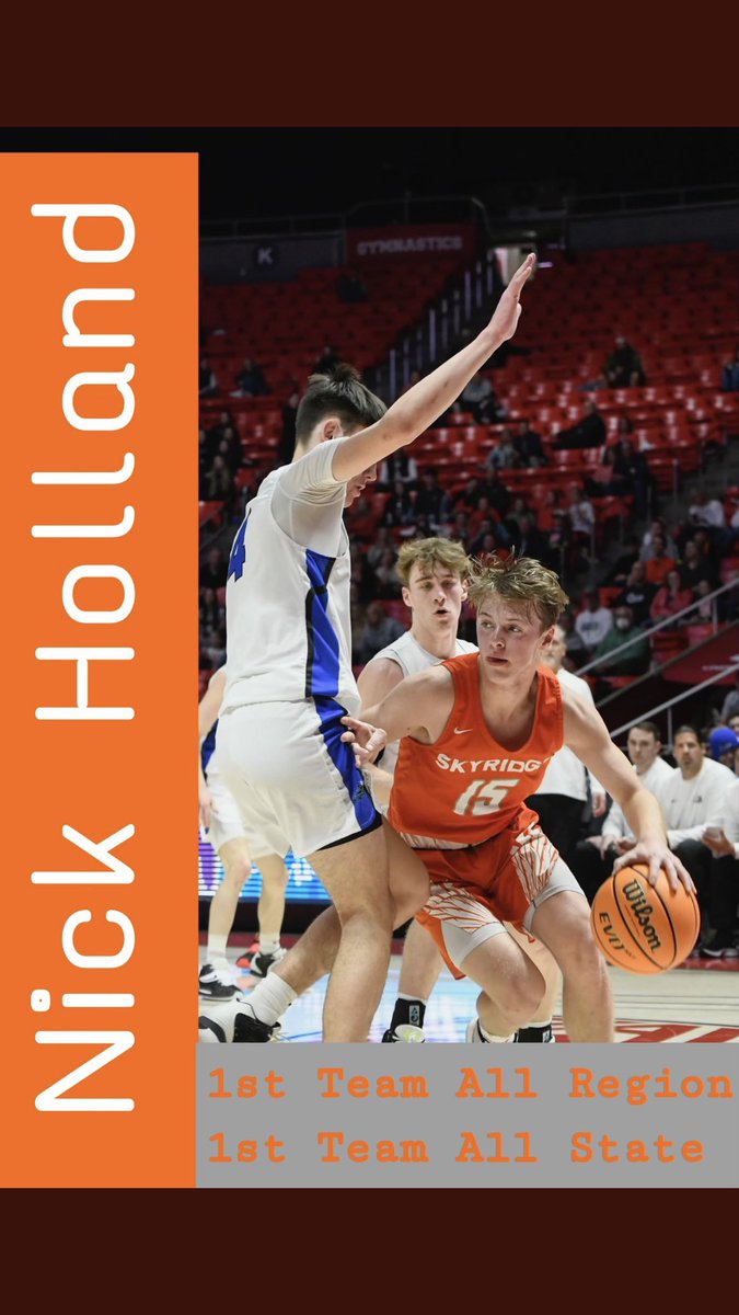 Grateful to receive All-State honors in two sports this season. 6A 1st Team All-State in basketball and 6A All-State honorable mention in baseball.