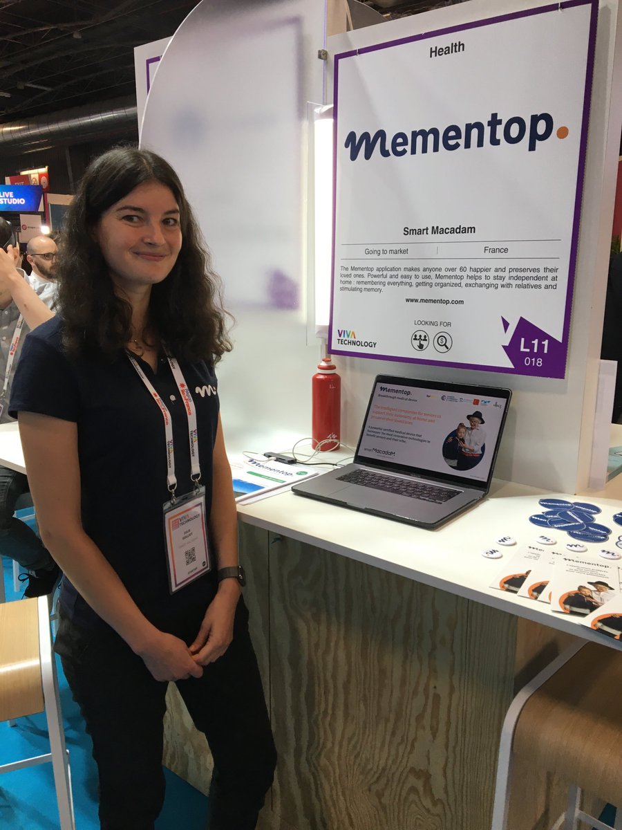 Tremenbert's tweet photo. Présent à #vivatechimt @Smartmacadam toujours au top https://t.co/z6jrnWCU8T