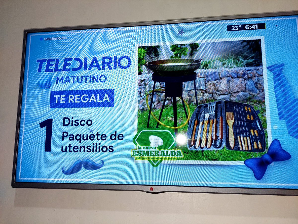 PattyAza's tweet photo. @telediariomty #TelediarioMatutino
Woow vamos con todo para el regalo para papa 
Saludos https://t.co/TvCTbDqYHl