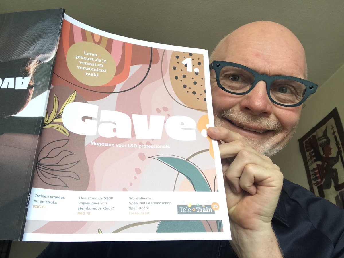 GertHardeman's tweet photo. Wat een gave schrijfklus en fijne samenwerking met @MasterMakers en feestvierende @TeleTrainTalent. Verrassend mooi magazine met inhoud en verwondering.  https://t.co/9kLbg1cdLa https://t.co/QcgDYfewpk