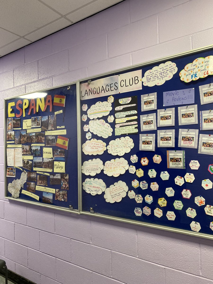 ModernLanguageA's tweet photo. This week we redecorated the corridor display!πͺπΈπ«π· #mactastic https://t.co/4zriA4vcuN