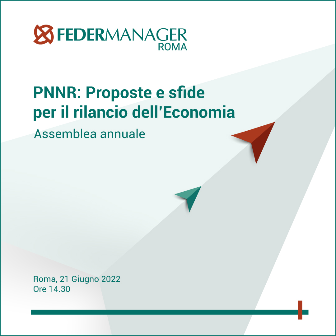 📝Assemblea Annuale 2022 - #Federmanager Roma

🗓️ #21giugno 2022, ore 14:30.
📍 Hotel Quirinale, Roma

Scopri di più e registrati all'evento: roma.federmanager.it/events/assembl…