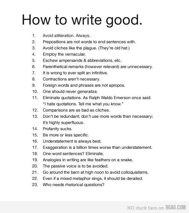 badwritermedia's tweet photo. Don’t be a bad writer. 
Here are some simple ways to be a better writer. #badwriter #WritingCommunity #writersoftwitter #writingtips https://t.co/5m9D7TEZfv