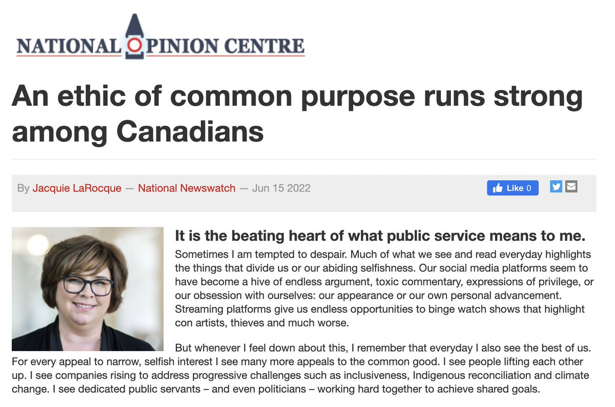 JacquieLaRocque's tweet photo. Friday thoughts to wrap #PublicServiceWeek: Cda is one of the worldโs great success stories bc all of us believe in the value & potency of public service. And when I remember all of this I feel optimistic again https://t.co/lAOScJDQPo #compassrosedigital #GCdigital #cdnpoli https://t.co/HoCvkYsbQm