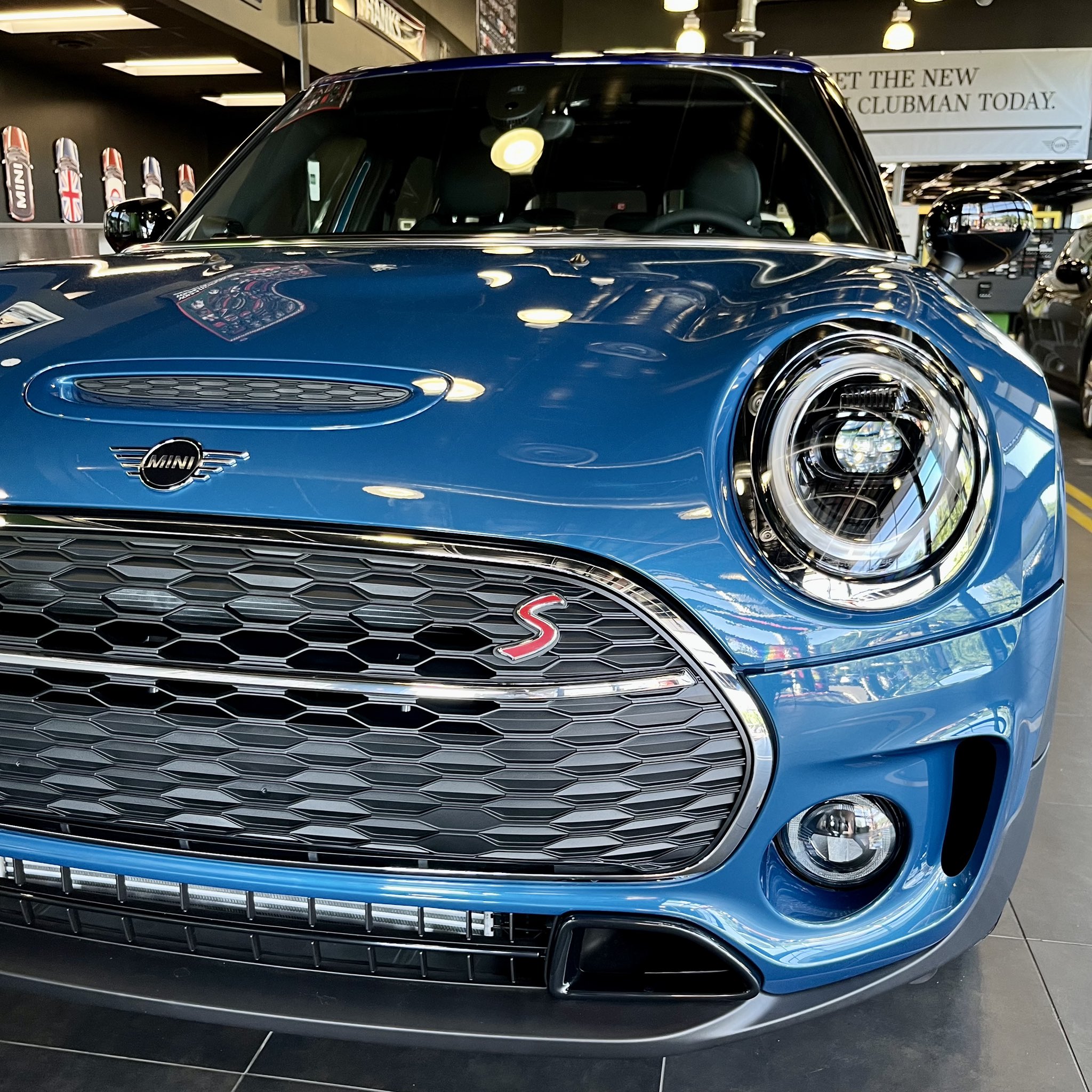 Mini cooper sale clubman blue