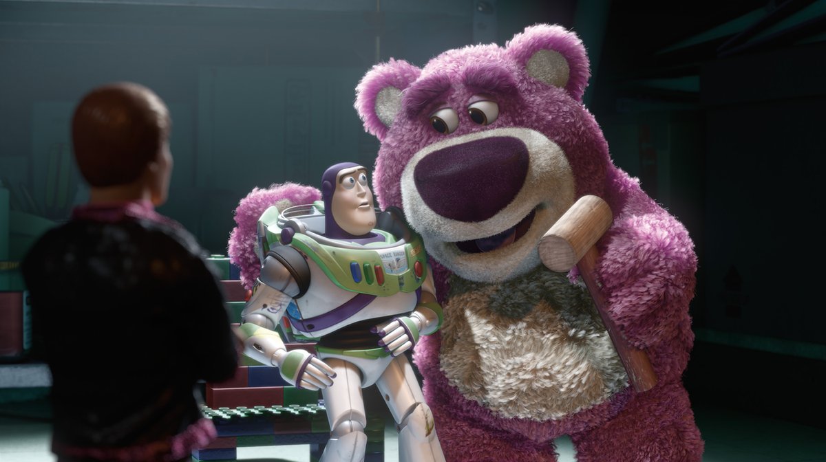 や め ろ ぉ ぉ ぉ ぉ ぉ ぉ ぉ ォ ォ ｫ ｫ ｫ (´-`）.｡oO（あのバズがデモモードにリセットされた…だと…） #トイストーリー3  #バズライトイヤー