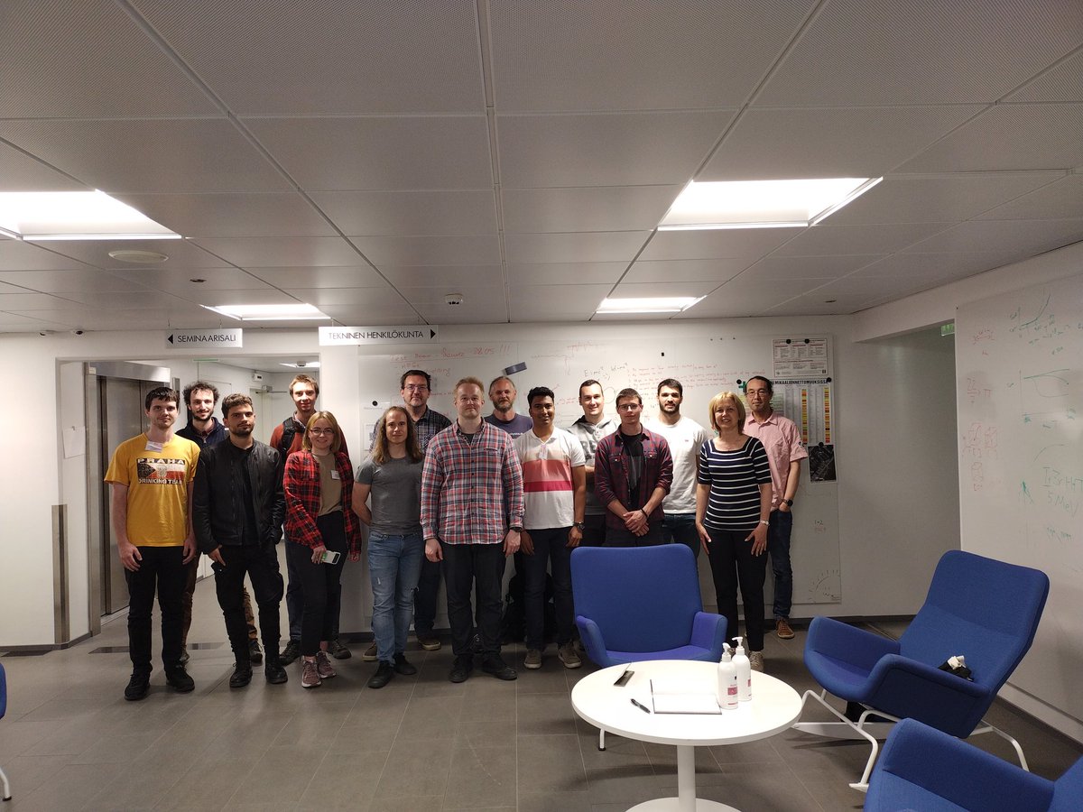 Happy faces of students at the end of the training school E3AD within the COST action TUMIEE <a href="/ca17126/">COST Action TUMIEE (CA17126)</a>. Hard work for the whole week pays off! Big thanks to Dr Aleksi Leino @aleksi_leino and the whole team of <a href="/ca17126/">COST Action TUMIEE (CA17126)</a>! Congratulations!