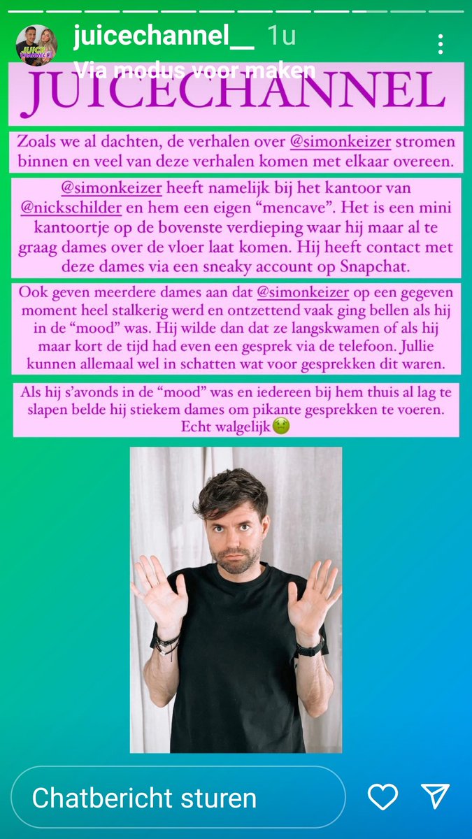 Zara__1__'s tweet photo. Next, Simon Keizer heeft ook last van demonen blijkbaar.
Sterkte Annemarie.
#simonkeizer
#waylon
#dannydemunk https://t.co/ZEPDL6jROU
