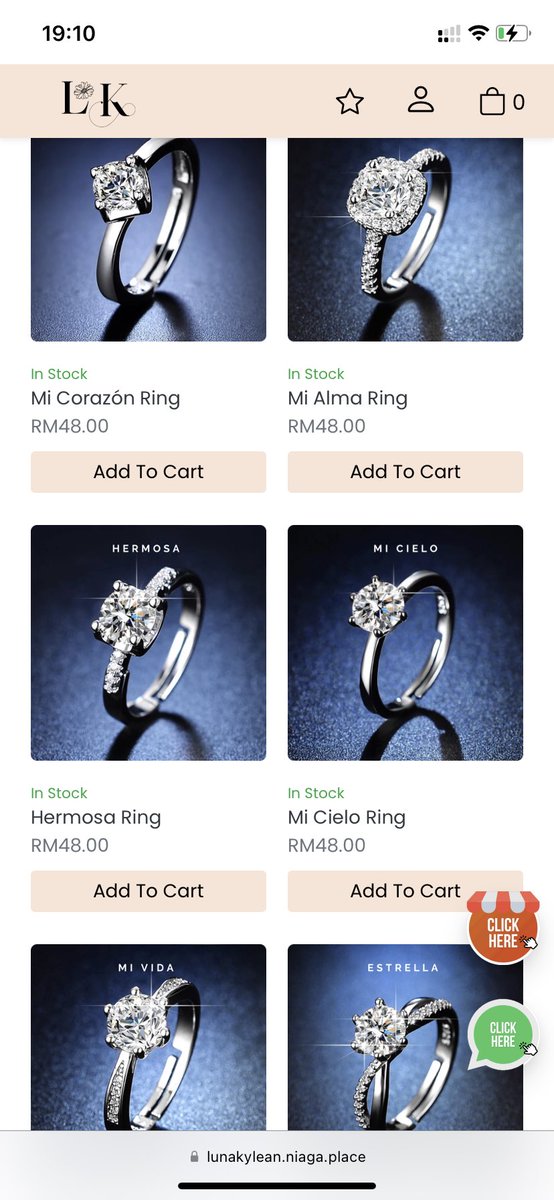 The feminine urge to own all of these beautiful rings. 😤