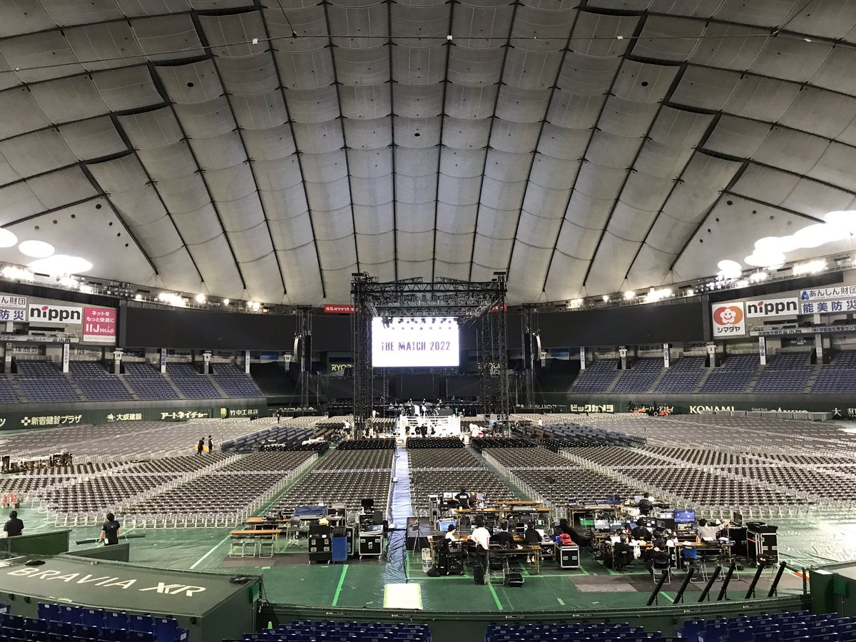 punchtahara's tweet photo. ドーム➡️後楽園➡️ドーム➡️後楽園➡️新木場➡️後楽園➡️ドーム👈今ここラスト!
もう帰りたいです😭
#THEMATCH2022
#bjw #krush138 https://t.co/ds6l6yISkJ