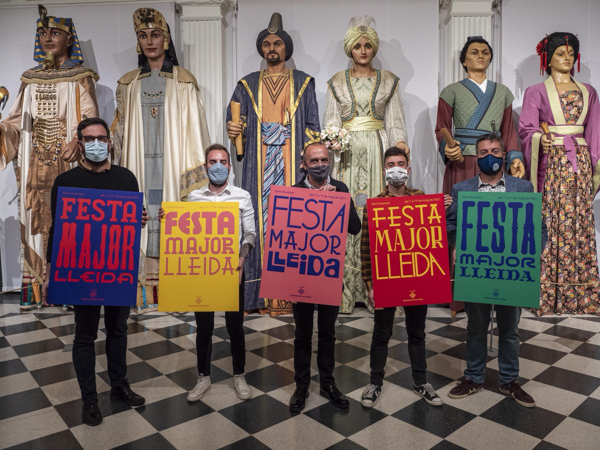 paerialleida's tweet photo. El cartell de la #FestaMajor2021 s’endú el Bronze als #PremisLaus
L’Estudi 131 (Pau Llop + Esteve Padilla) guanya el guardó en la categoria Lettering / Tipografia experimental @cultura_lleida #FestesLleida
👉https://t.co/Ff93tUOZ5E https://t.co/XvWFCzQdXH