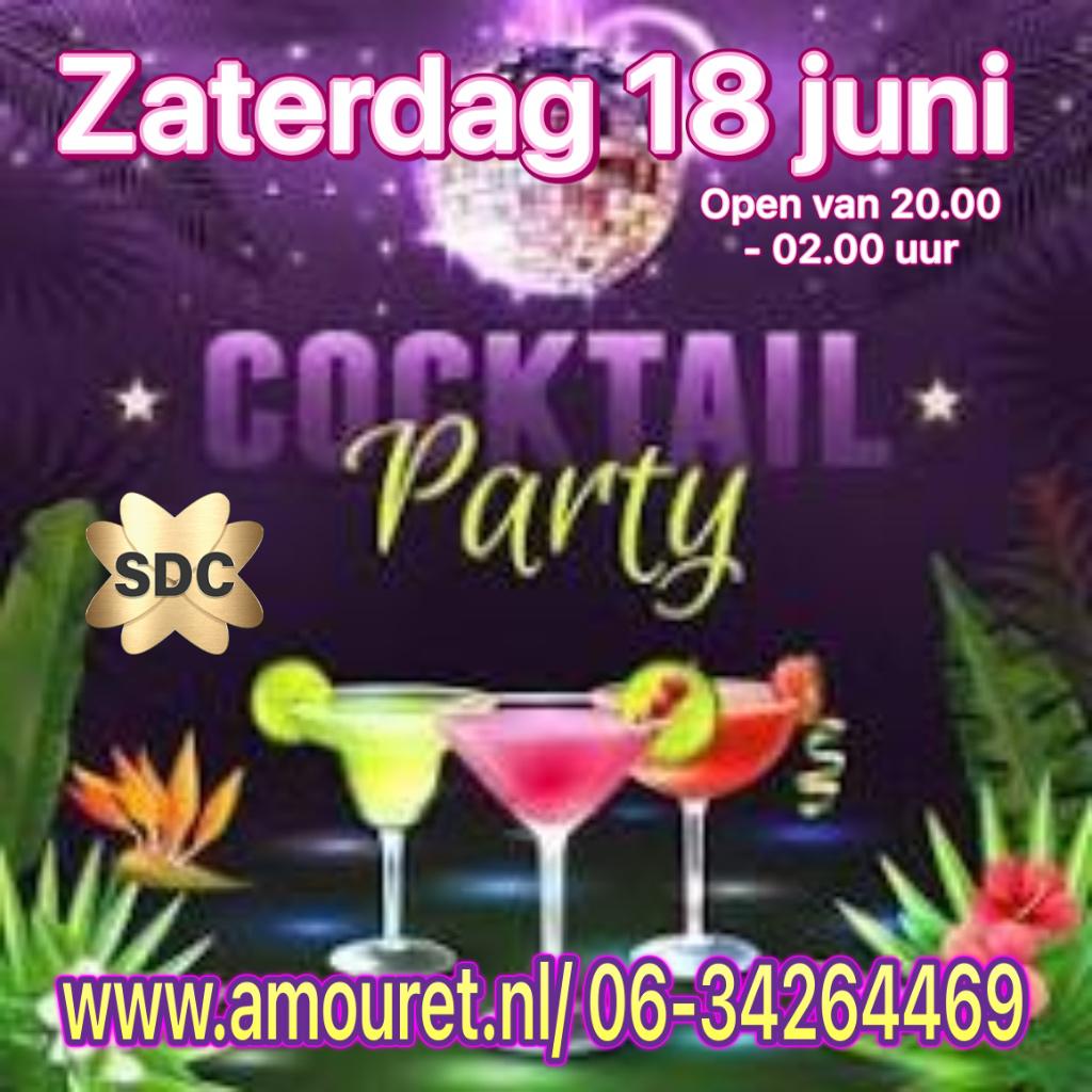 Vanavond de Friday Deal, morgen Cocktail Party.
amouret.nl