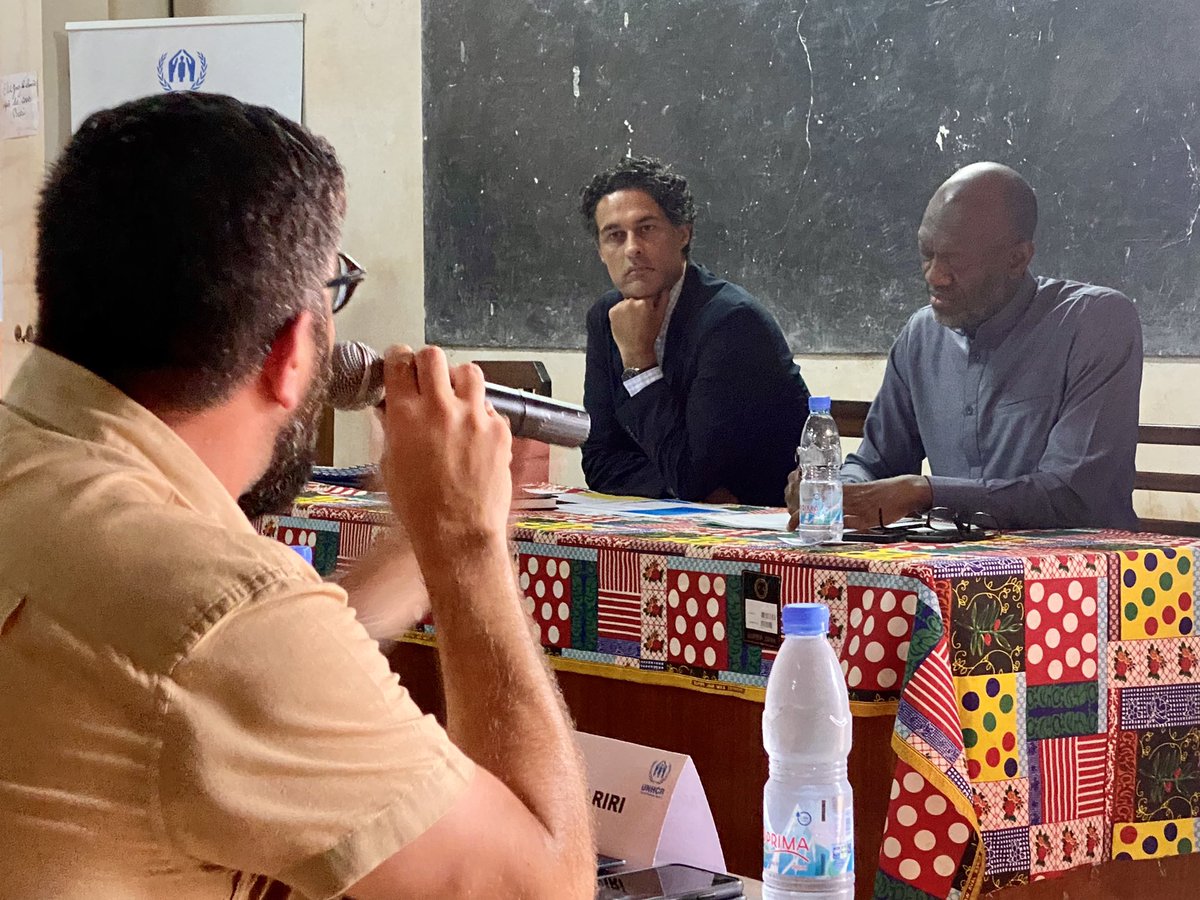 UNHCR_CAR's tweet image. &quot;Le secteur qui promet en #RCA🇨🇫 est le secteur agricole 🌾🥕🌽à travers les productions locales&quot;.Selon monsieur @ReadHariri du secteur Privé.
💪🏾💪🏾 le HCR et ses partenaires dans la recherche des #SolutionsDurables aux problèmes des réfugiés.
#AveclesRefugies #WRD @FAttidzah