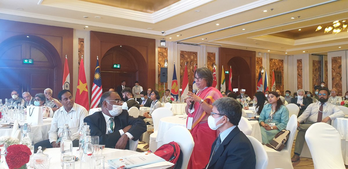 Prabir_India's tweet image. #DD12 Way Forward to next round. @rivagdas former Secretary East clarified that ASEAN-India Fund is now restructed through project management team to support the projects. Great lead.  @indiatoasean @AIC_aseanindia @ASEAN @MEAIndia @RIS_NewDelhi @gitikasrivastav